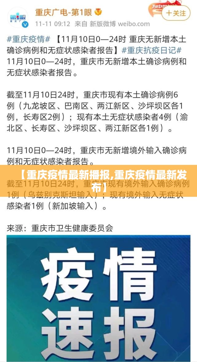 【重庆疫情最新播报,重庆疫情最新发布】
