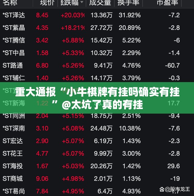 重大通报湖南骨牌有挂没有真的确实有挂