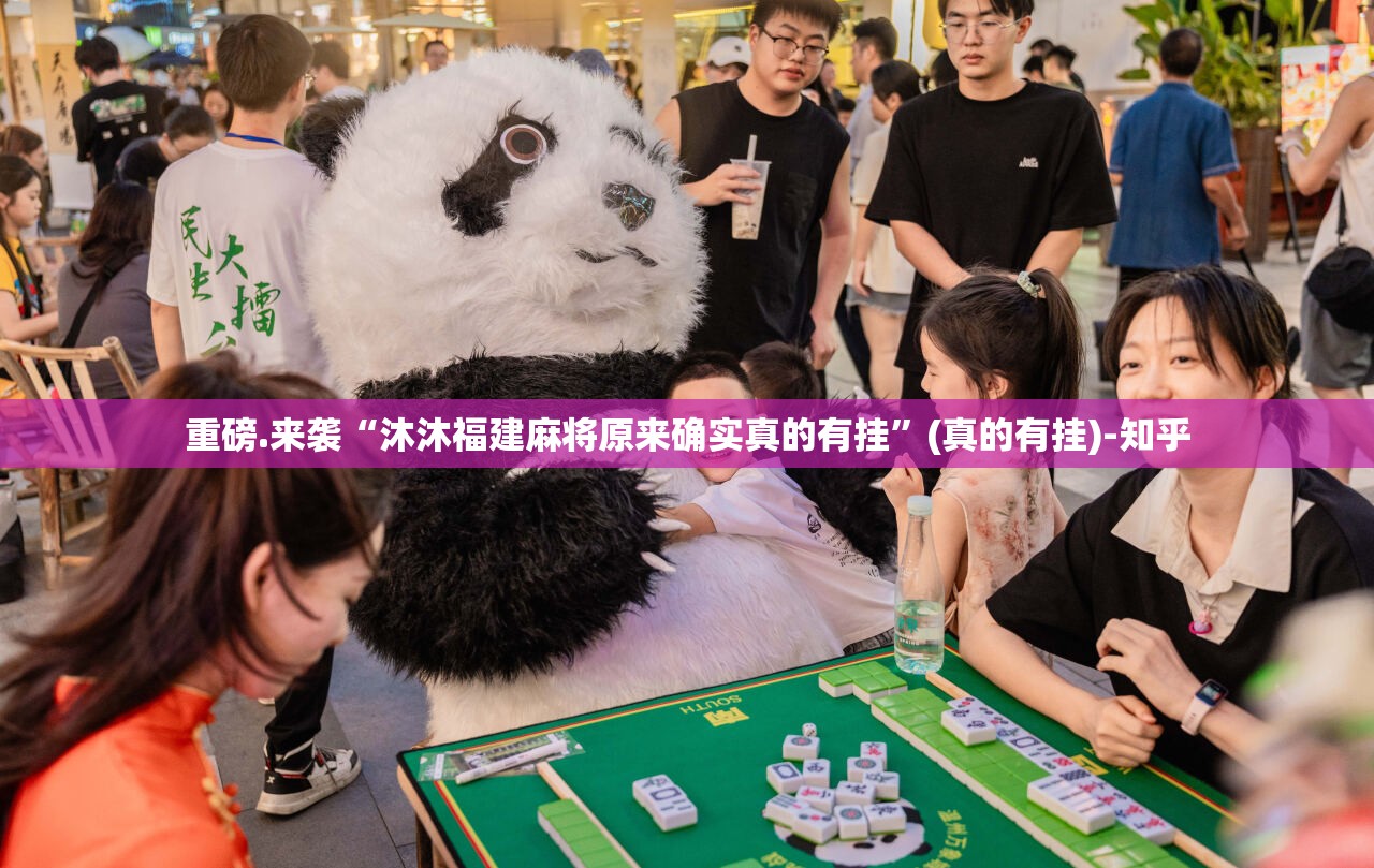 重磅.来袭“沐沐福建麻将原来确实真的有挂”(真的有挂)-知乎