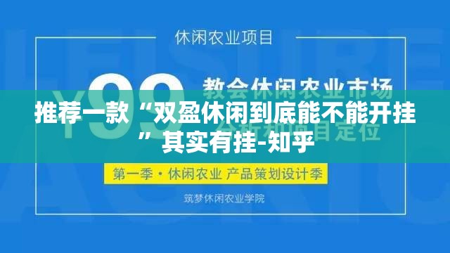 推荐一款“双盈休闲到底能不能开挂”其实有挂-知乎