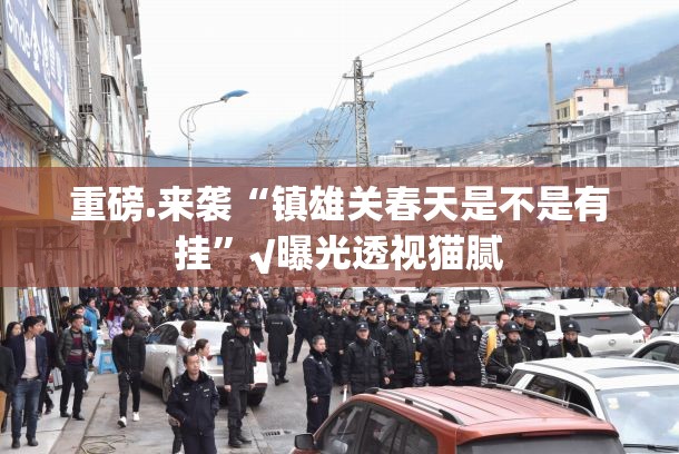 重磅.来袭“镇雄关春天是不是有挂”√曝光透视猫腻
