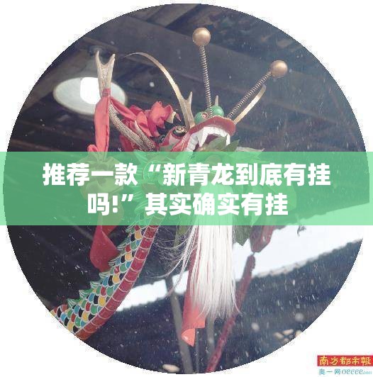 推荐一款“新青龙到底有挂吗!”其实确实有挂