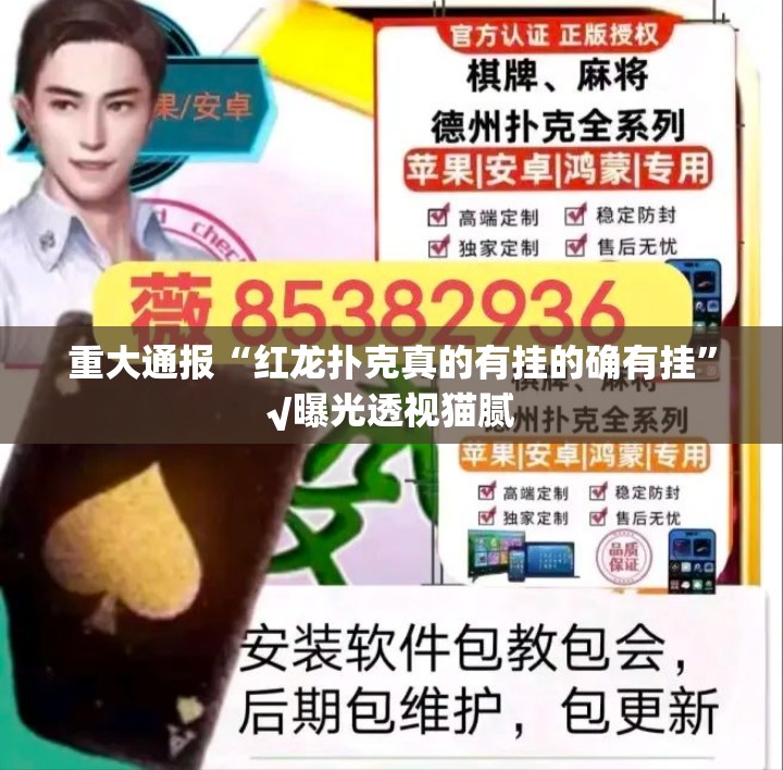 重大通报“红龙扑克真的有挂的确有挂”√曝光透视猫腻