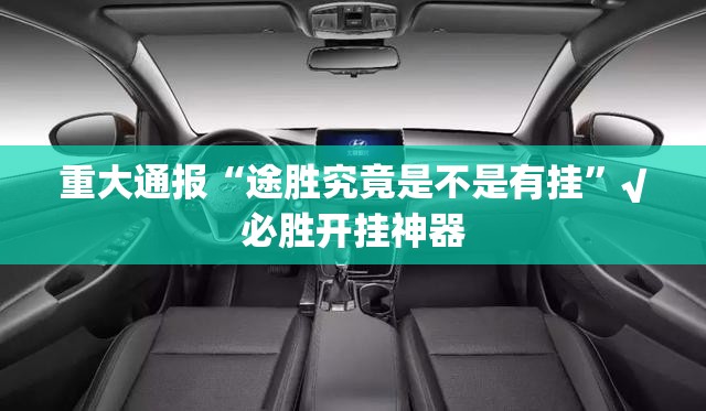 重大通报“途胜究竟是不是有挂”√必胜开挂神器