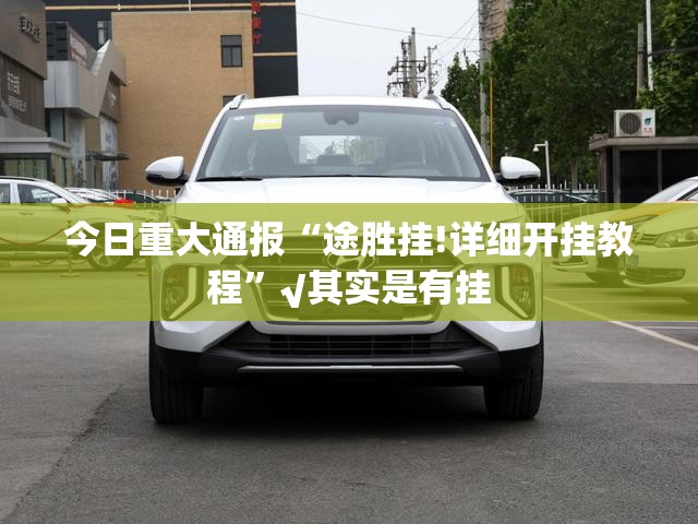 今日重大通报“途胜挂!详细开挂教程”√其实是有挂