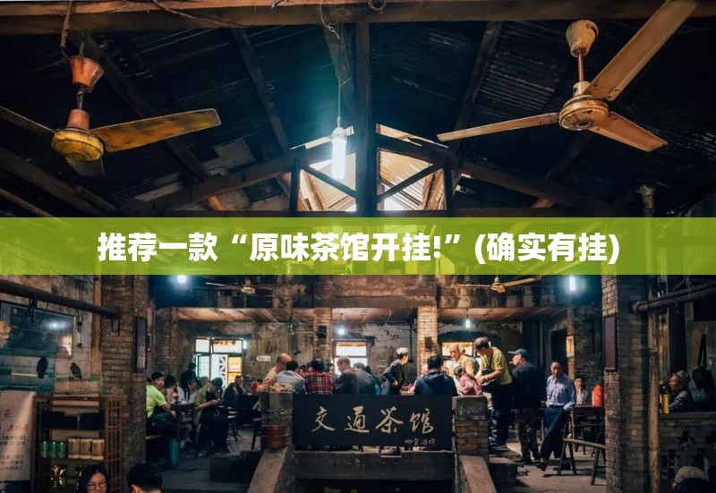 推荐一款“原味茶馆开挂!”(确实有挂)