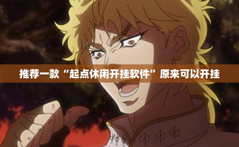 推荐一款“起点休闲开挂软件”原来可以开挂