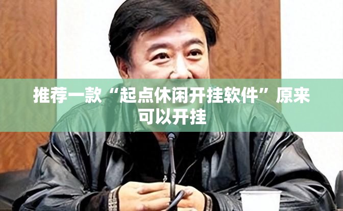 推荐一款“起点休闲开挂软件”原来可以开挂