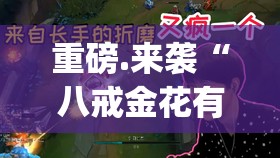 重磅.来袭“八戒金花有透视挂吗”(原来确实是有挂)