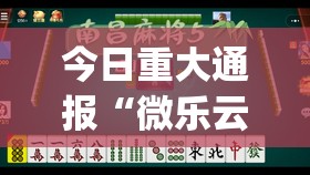 今日重大通报“微乐云南麻将到底有没有挂吗”√曝光透视猫腻