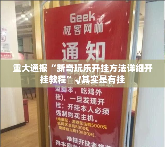 重大通报“新奇玩乐开挂方法详细开挂教程”√其实是有挂