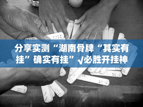 分享实测“湖南骨牌“其实有挂”确实有挂”√必胜开挂神器