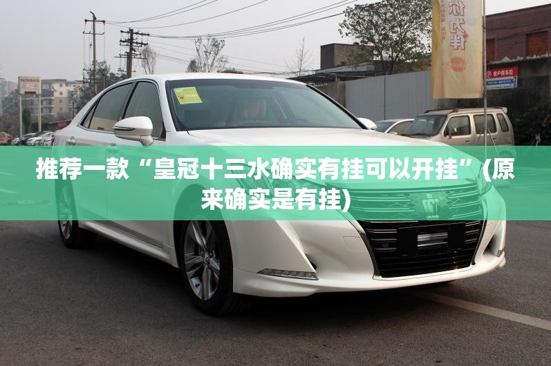 推荐一款“皇冠十三水确实有挂可以开挂”(原来确实是有挂)