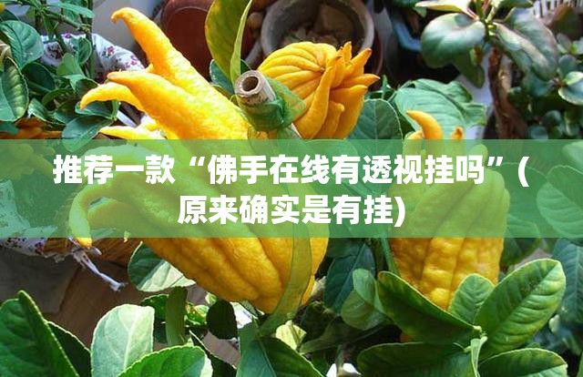 推荐一款悠乐竞技是不是可以开挂2025（果然有挂）