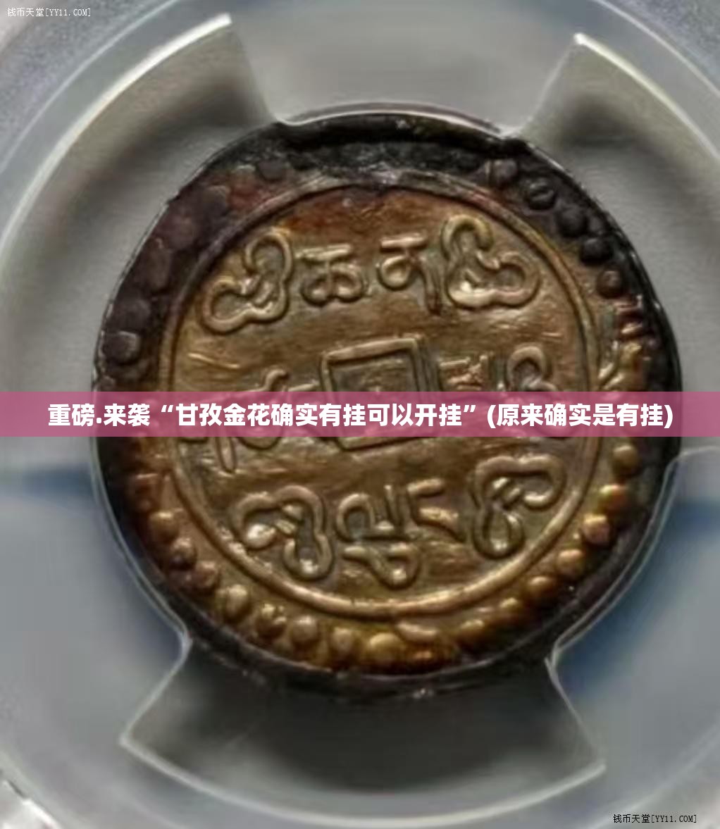 重磅.来袭“甘孜金花确实有挂可以开挂”(原来确实是有挂)