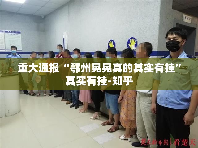 重大通报“鄂州晃晃真的其实有挂”其实有挂-知乎