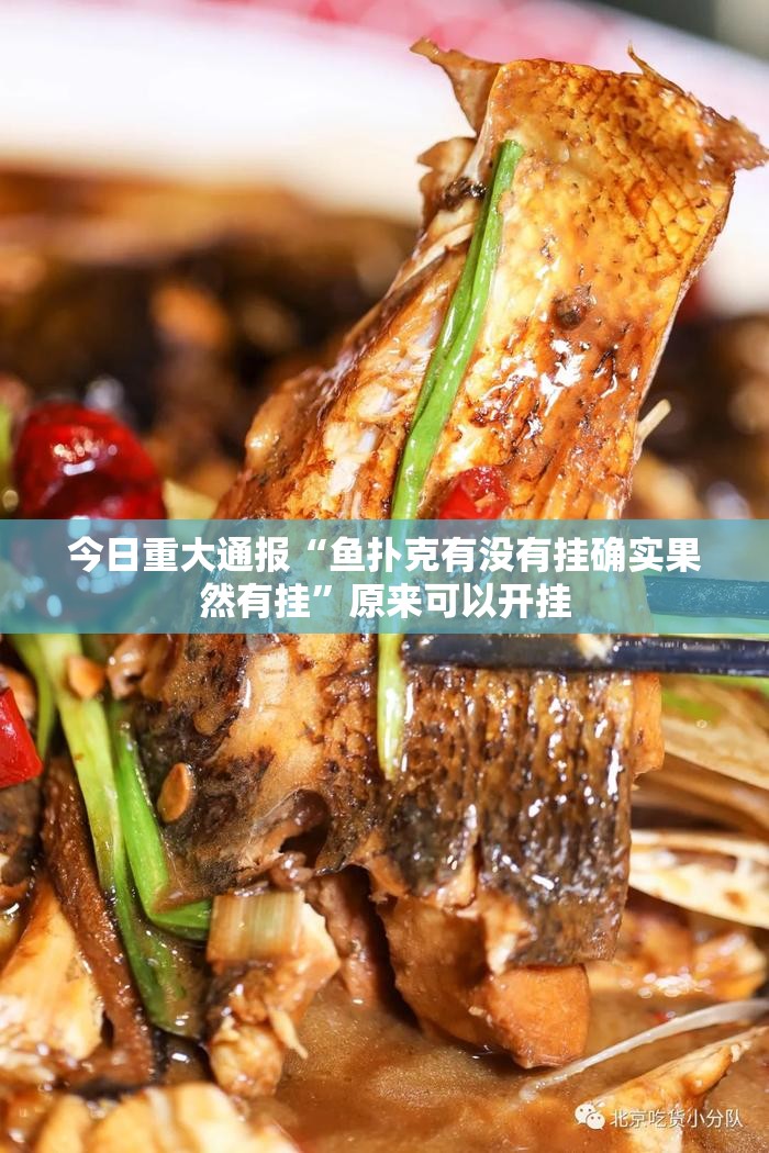 今日重大通报“鱼扑克有没有挂确实果然有挂”原来可以开挂