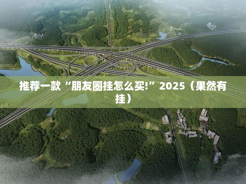 推荐一款“朋友圈挂怎么买!”2025（果然有挂）