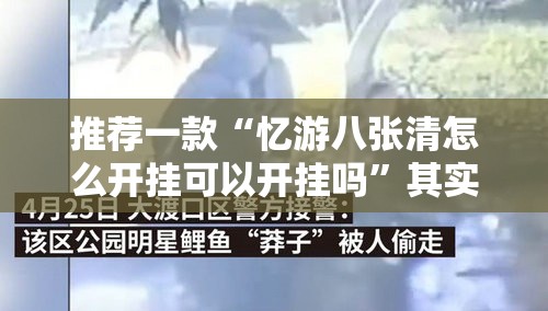 推荐一款“忆游八张清怎么开挂可以开挂吗”其实确实有挂