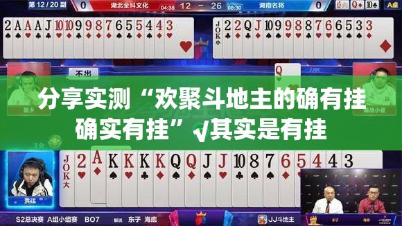分享实测“欢聚斗地主的确有挂确实有挂”√其实是有挂