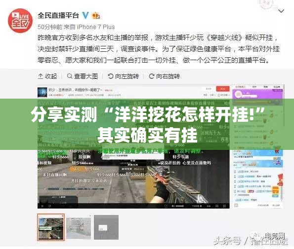 分享实测“洋洋挖花怎样开挂!”其实确实有挂