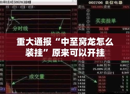 重大通报“中至窝龙怎么装挂”原来可以开挂 重大通报“中至窝龙怎么装挂”原来可以开挂