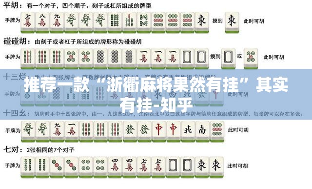 推荐一款“浙衢麻将果然有挂”其实有挂-知乎