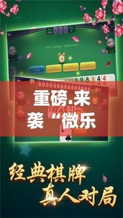 重磅.来袭“微乐二七王真的有挂确实有挂”(确实有挂)