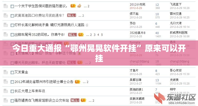 今日重大通报“鄂州晃晃软件开挂”原来可以开挂