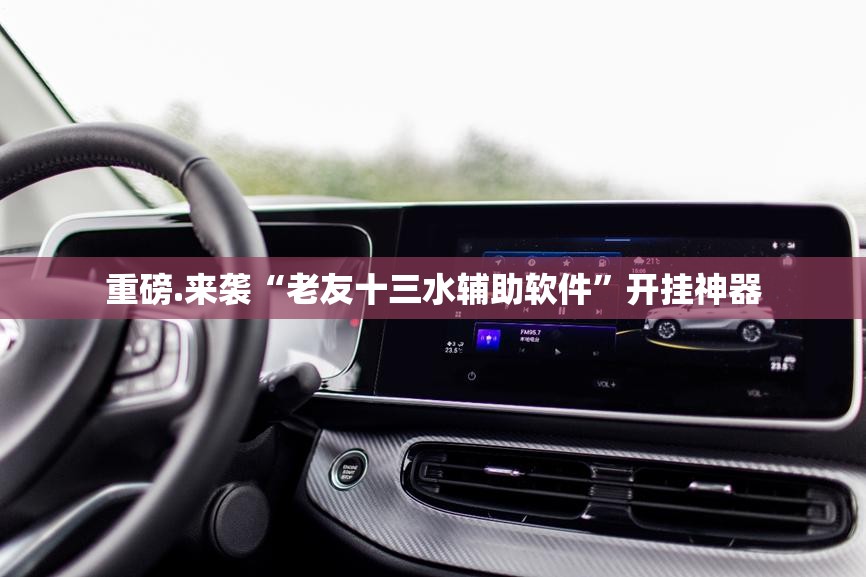 重磅.来袭“老友十三水辅助软件”开挂神器