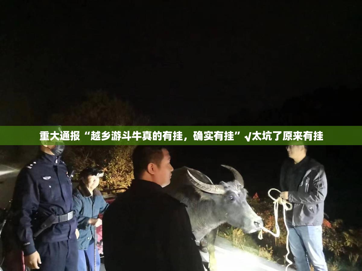 重大通报“越乡游斗牛真的有挂，确实有挂”√太坑了原来有挂