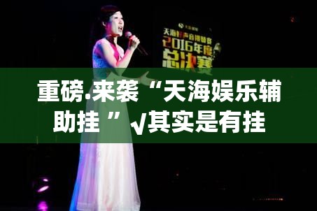 重磅.来袭“天海娱乐辅助挂 ”√其实是有挂