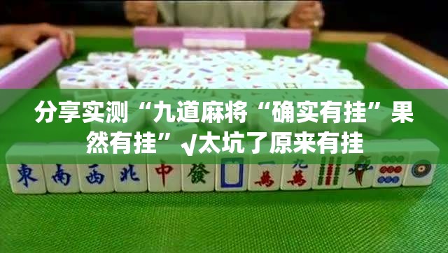 分享实测“九道麻将“确实有挂”果然有挂”√太坑了原来有挂