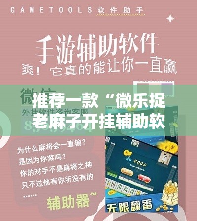 推荐一款“微乐捉老麻子开挂辅助软件”开挂神器