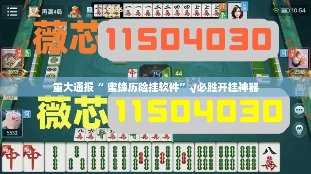 重大通报“ 蜜蜂历险挂软件”√必胜开挂神器