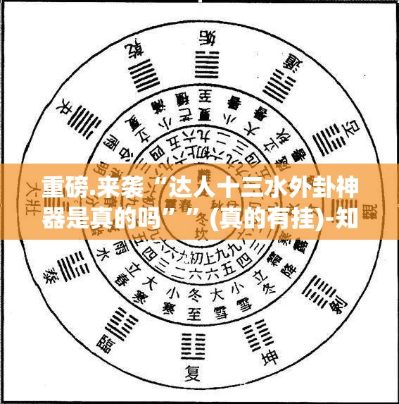 重磅.来袭“达人十三水外卦神器是真的吗””(真的有挂)-知乎