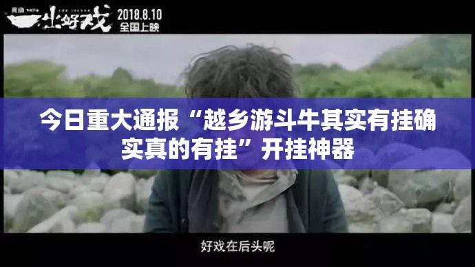 今日重大通报“越乡游斗牛其实有挂确实真的有挂”开挂神器