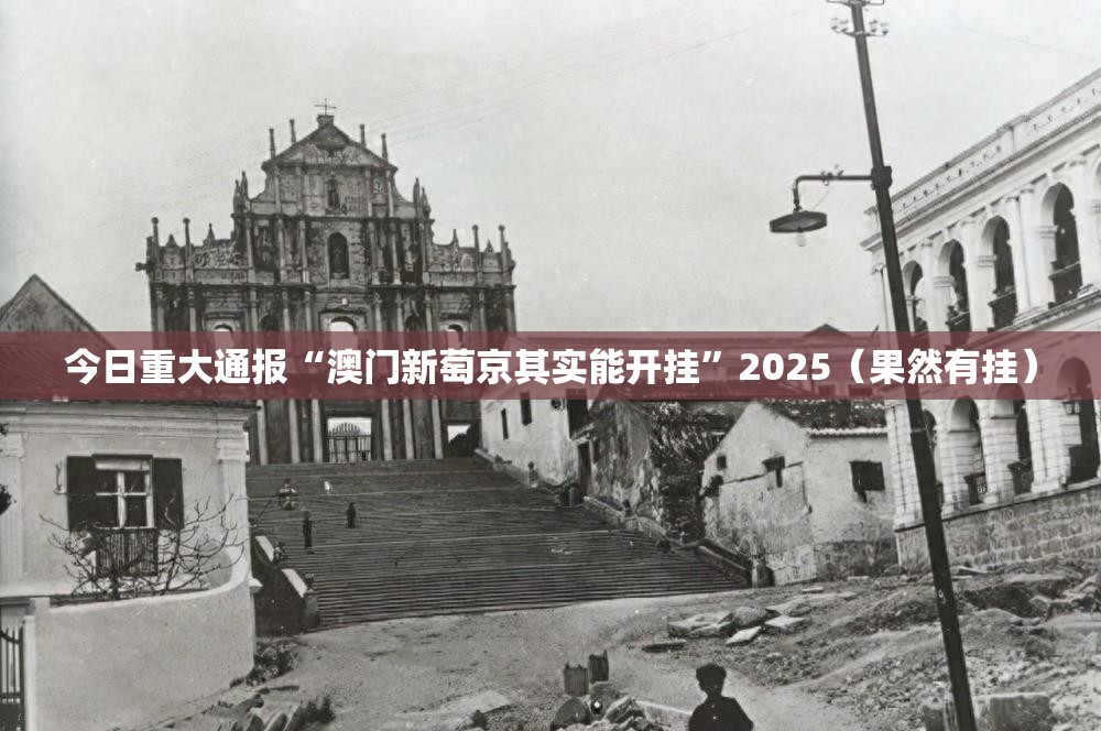 今日重大通报“澳门新萄京其实能开挂”2025（果然有挂）