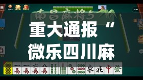 重大通报“微乐四川麻将到底有没有挂百分百有挂”√太坑了原来有挂