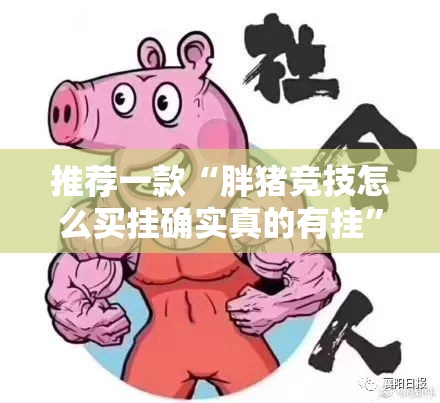 推荐一款“胖猪竞技怎么买挂确实真的有挂”开挂神器