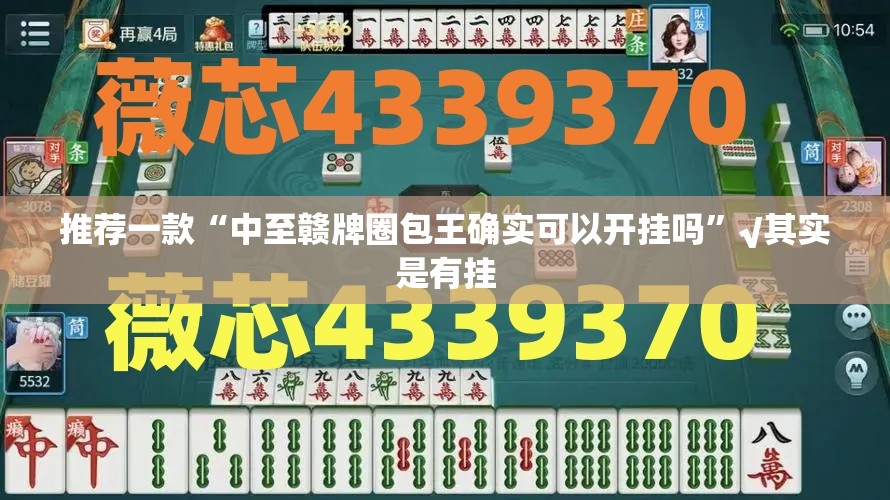 推荐一款“中至赣牌圈包王确实可以开挂吗”√其实是有挂