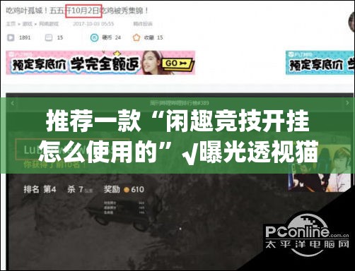 推荐一款“闲趣竞技开挂怎么使用的”√曝光透视猫腻