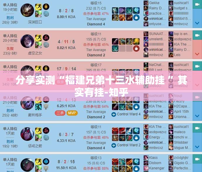 分享实测“福建兄弟十三水辅助挂 ”其实有挂-知乎