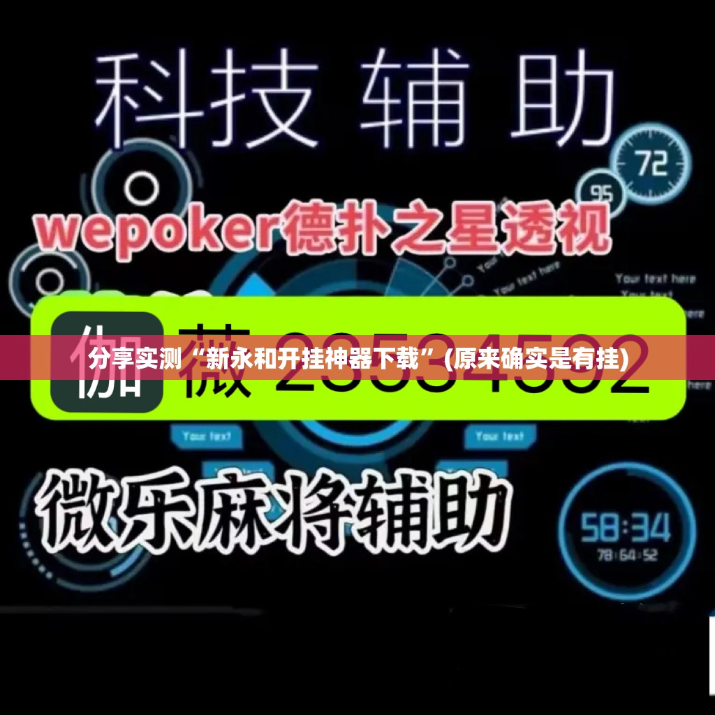 分享实测“新永和开挂神器下载”(原来确实是有挂)