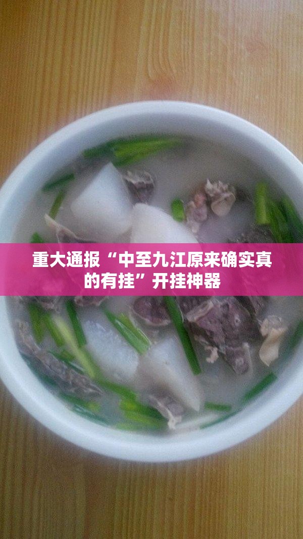 重大通报“中至九江原来确实真的有挂”开挂神器