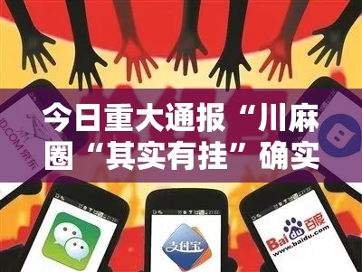 今日重大通报“川麻圈“其实有挂”确实有挂”开挂神器