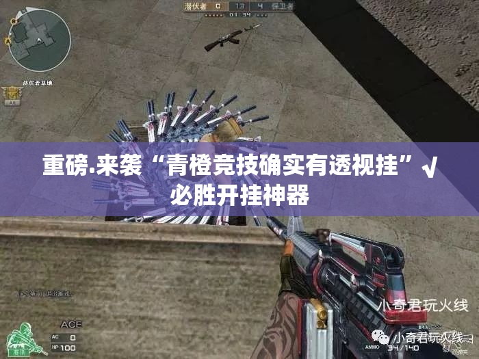 重磅.来袭“青橙竞技确实有透视挂”√必胜开挂神器
