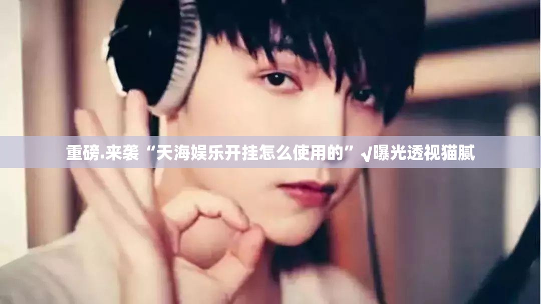重磅.来袭“天海娱乐开挂怎么使用的”√曝光透视猫腻