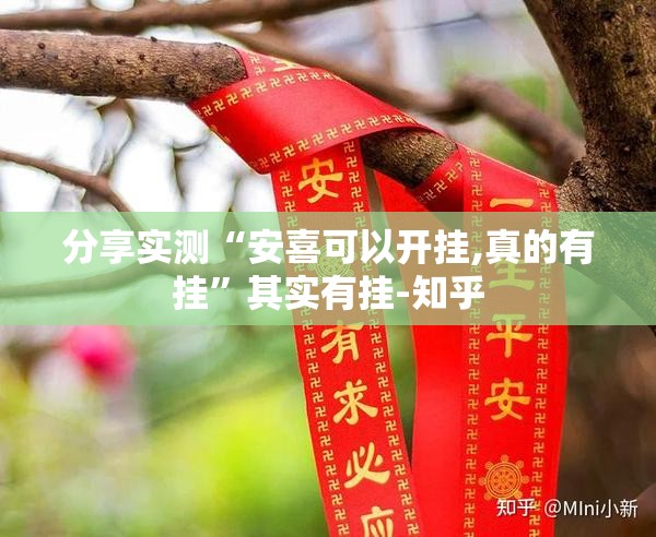 分享实测“安喜可以开挂,真的有挂”其实有挂-知乎