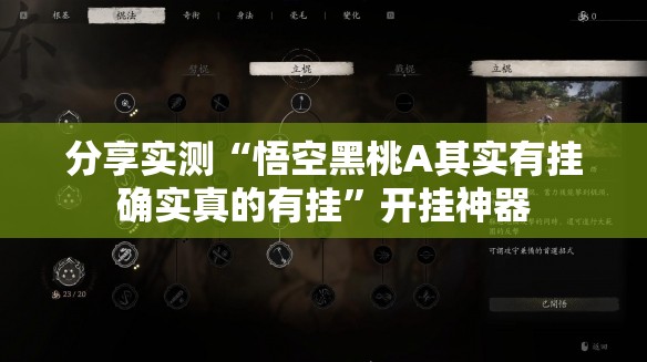 分享实测“悟空黑桃A其实有挂确实真的有挂”开挂神器